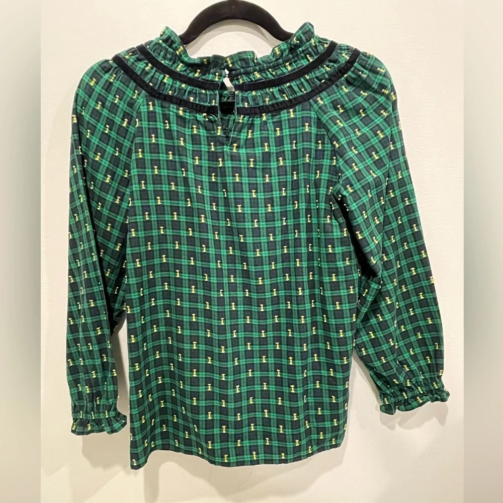 Talbots Petite‎ Plaid Shirt Size P - Picture 2 of 6